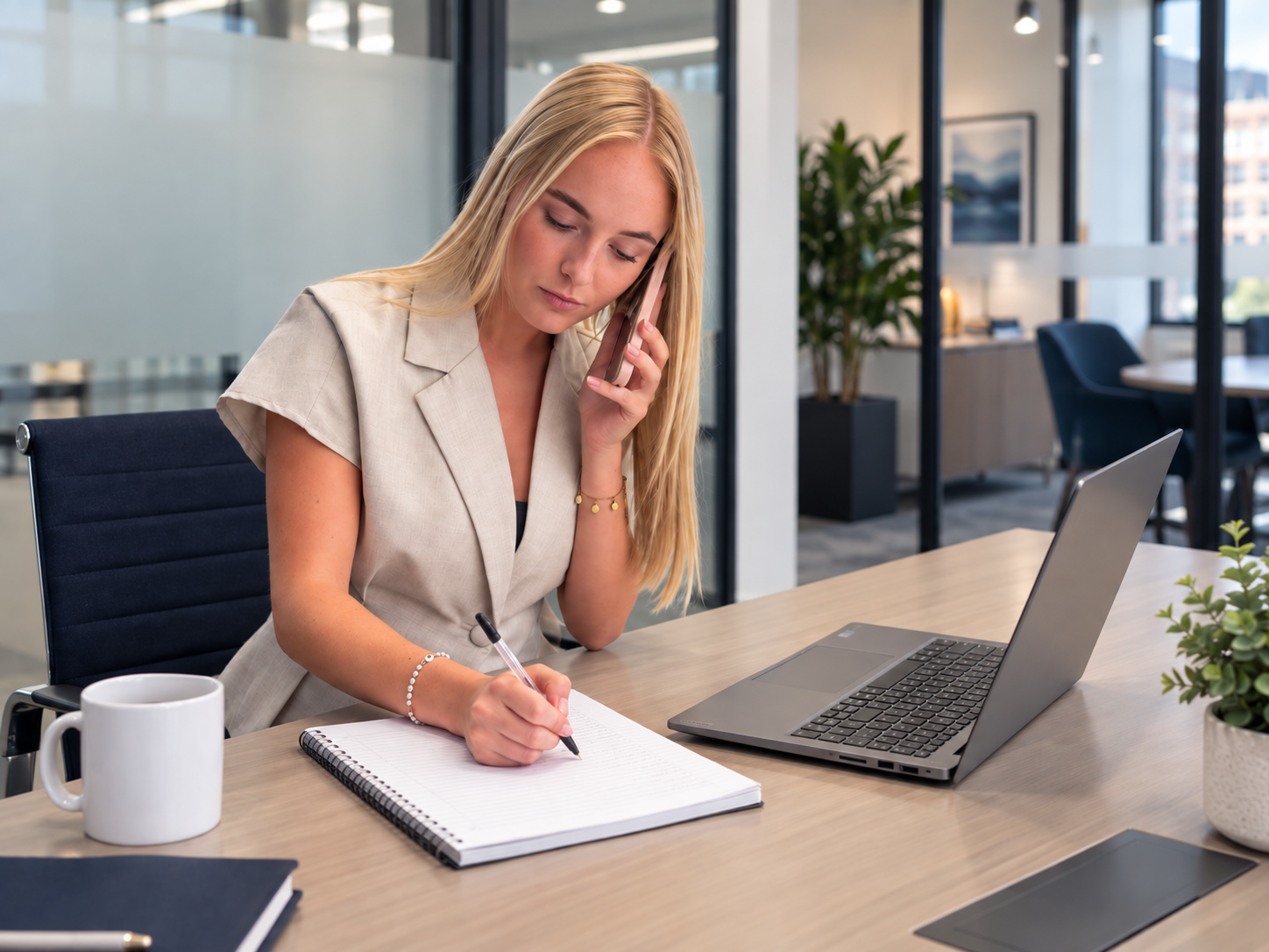 women on the phone 